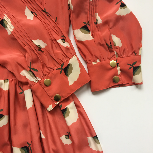 Anthropologie: Petite Poppy Field Dress - Picture 4 of 8